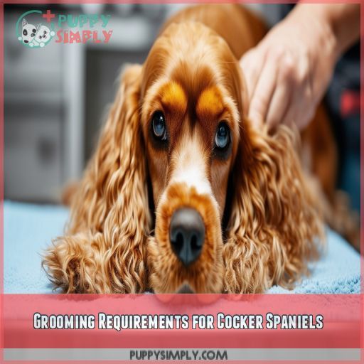 Grooming Requirements for Cocker Spaniels