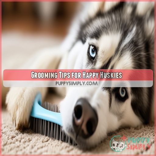 Grooming Tips for Happy Huskies