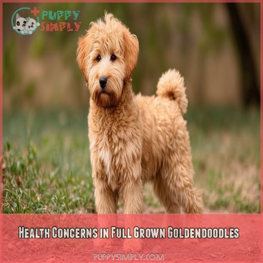 Health Concerns in Full Grown Goldendoodles