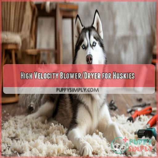 High Velocity Blower/Dryer for Huskies