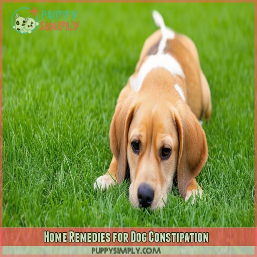 Home Remedies for Dog Constipation