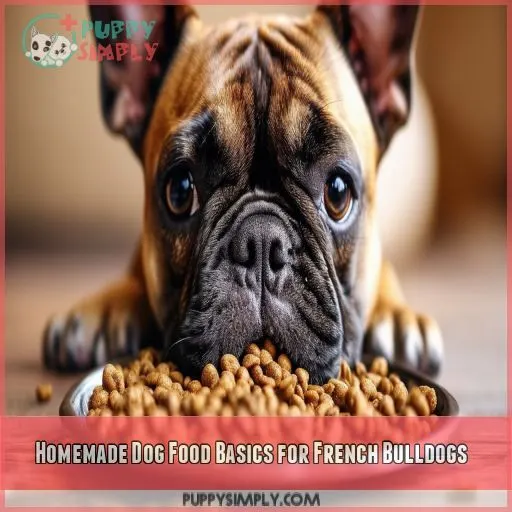 Homemade Dog Food Basics for French Bulldogs