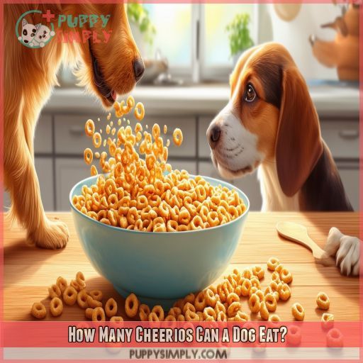 How Many Cheerios Can a Dog Eat