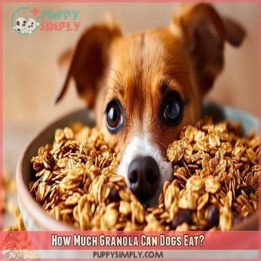 How Much Granola Can Dogs Eat