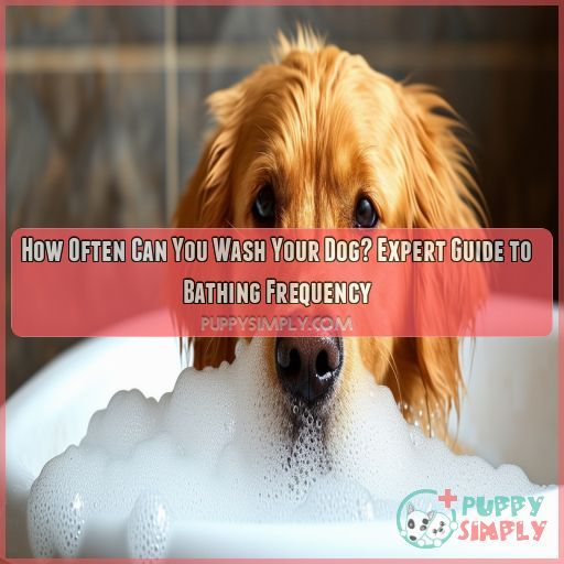 how often can you wash your dog