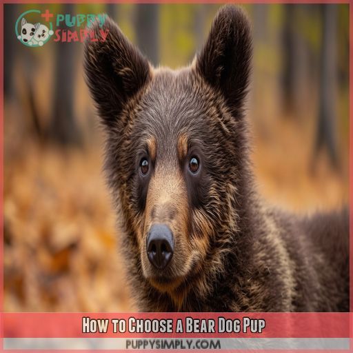 How to Choose a Bear Dog Pup
