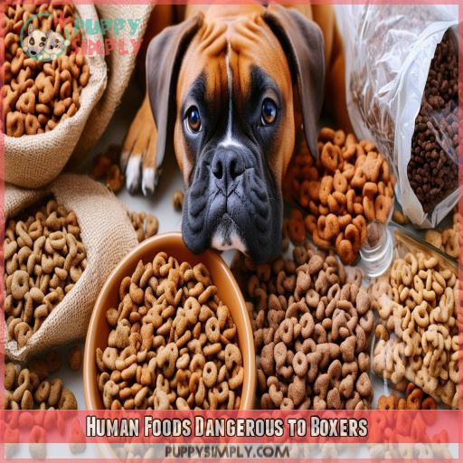 Human Foods Dangerous to Boxers