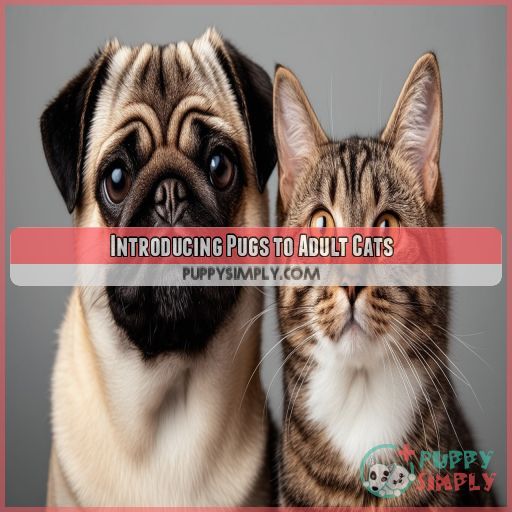 Introducing Pugs to Adult Cats