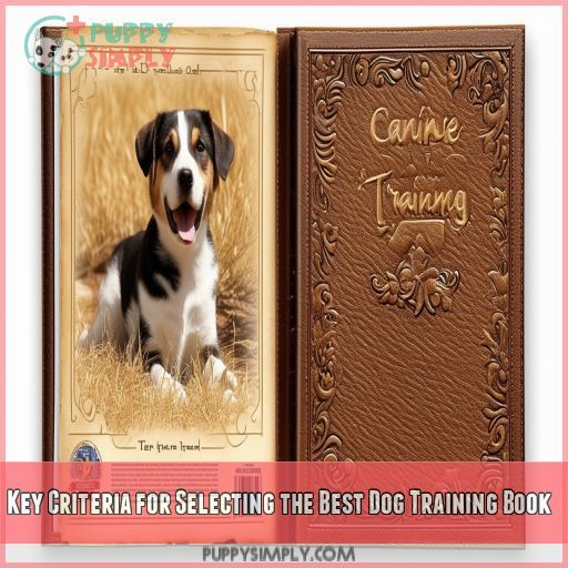Key Criteria for Selecting the Best Dog Training Book