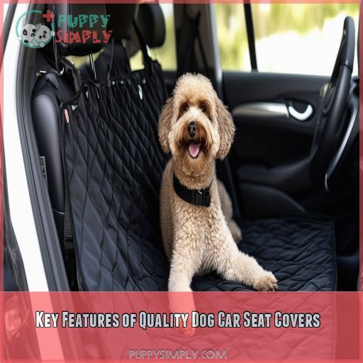 Key Features of Quality Dog Car Seat Covers