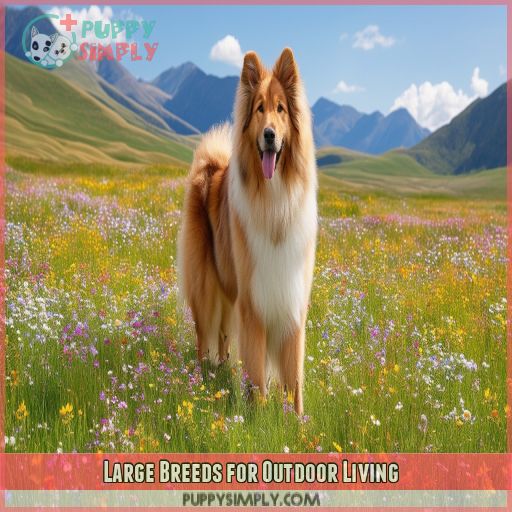 Large Breeds for Outdoor Living