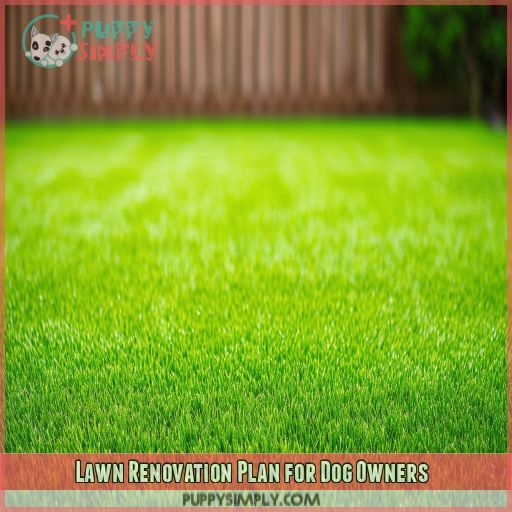 Lawn Renovation Plan for Dog Owners