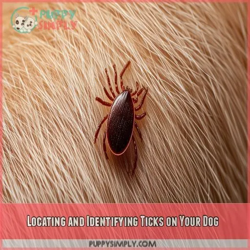 Locating and Identifying Ticks on Your Dog