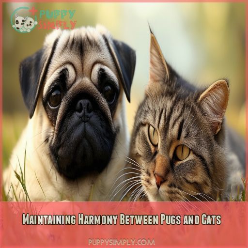 Maintaining Harmony Between Pugs and Cats