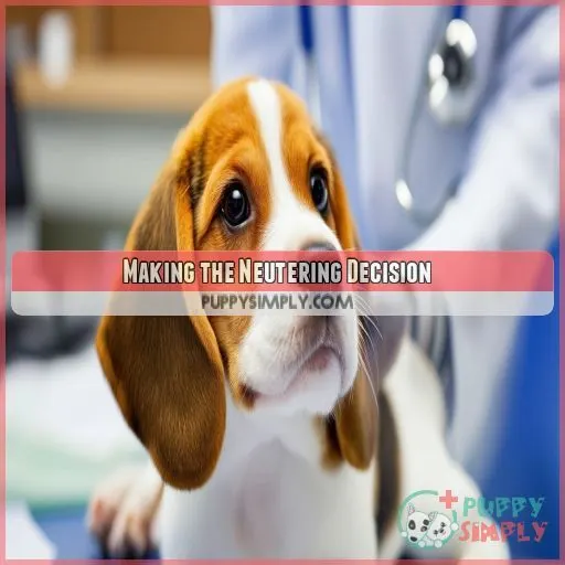 Making the Neutering Decision