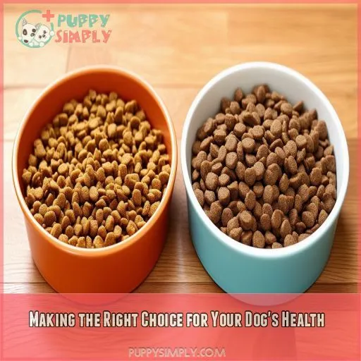 Making the Right Choice for Your Dog's Health