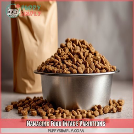 Managing Food Intake Variations Managing Food Intake Variations