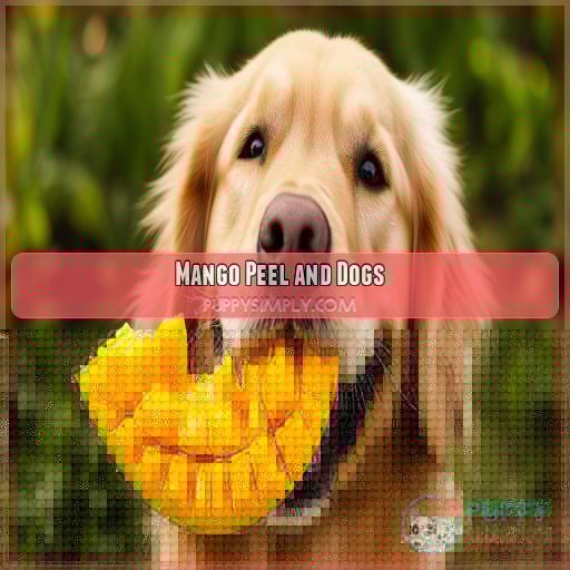 Mango Peel and Dogs