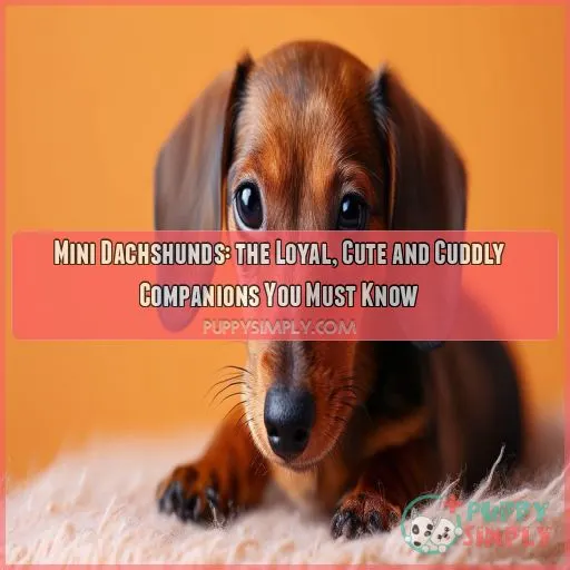 mini dachshunds everything you could want to know