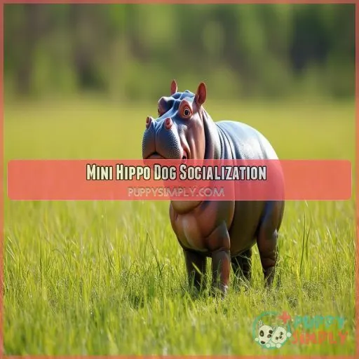 Mini Hippo Dog Socialization