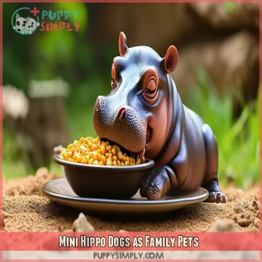 Mini Hippo Dogs as Family Pets