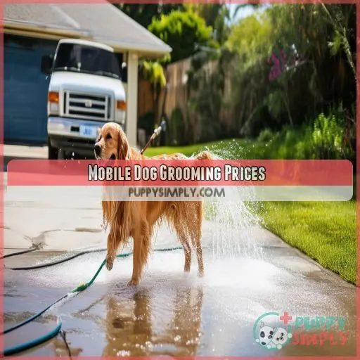 Mobile Dog Grooming Prices