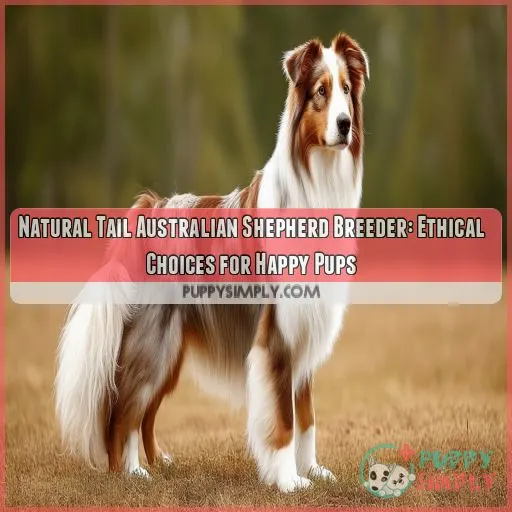 Natural tail Australian Shepherd breeder