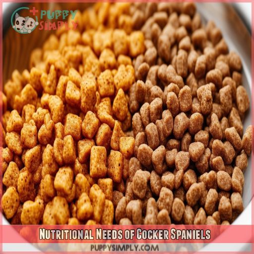Nutritional Needs of Cocker Spaniels