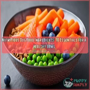 Nutritious dog food ingredients