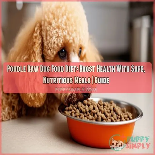 poodle raw dog food diet