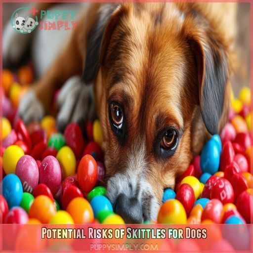 Potential Risks of Skittles for Dogs Potential Risks of Skittles for Dogs