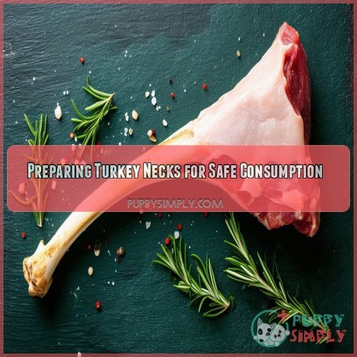 Preparing Turkey Necks for Safe Consumption
