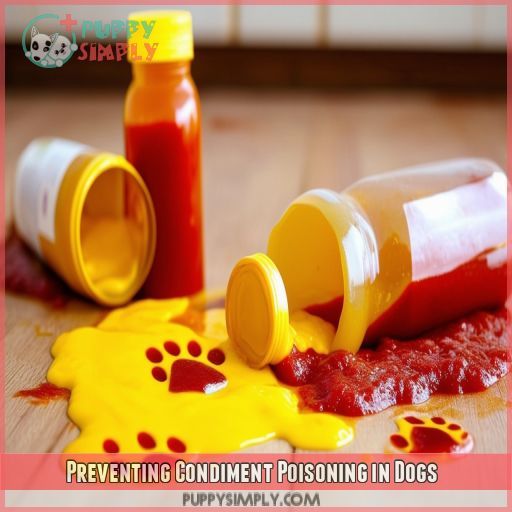 Preventing Condiment Poisoning in Dogs