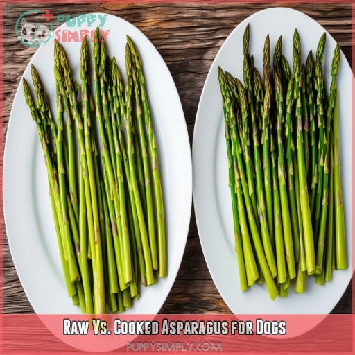 Raw Vs. Cooked Asparagus for Dogs