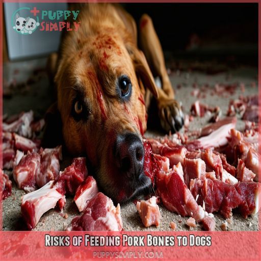 Risks of Feeding Pork Bones to Dogs