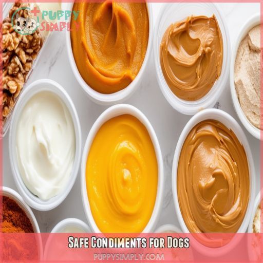 Safe Condiments for Dogs