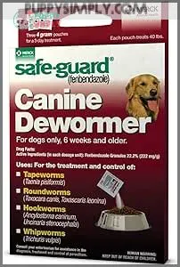 Safe-Guard (fenbendazole) Canine Dewormer for