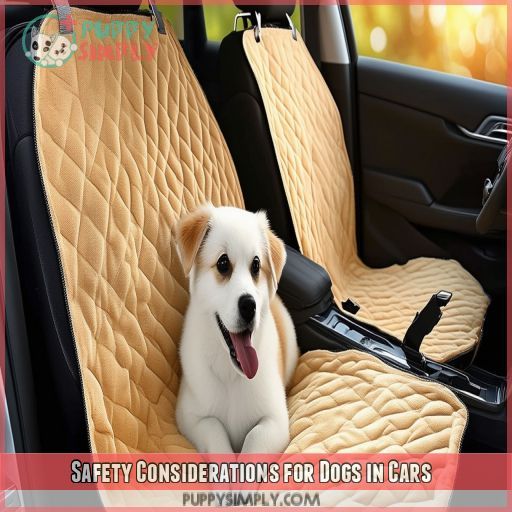 Safety Considerations for Dogs in Cars