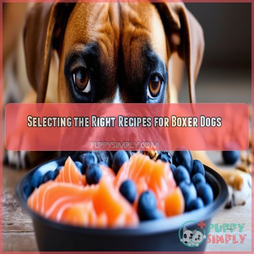 Selecting the Right Recipes for Boxer Dogs