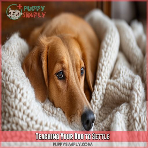 Teaching Your Dog to Settle