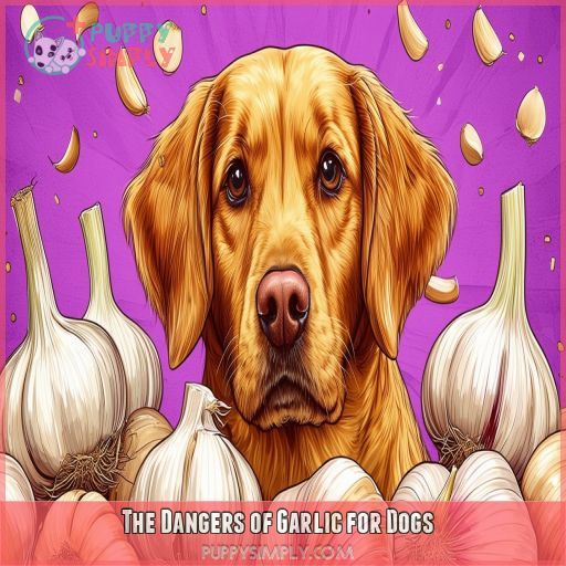 The Dangers of Garlic for Dogs