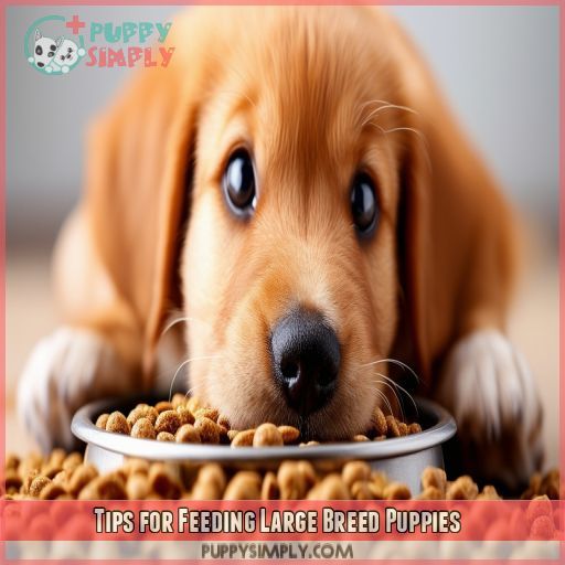 Tips for Feeding Large Breed Puppies