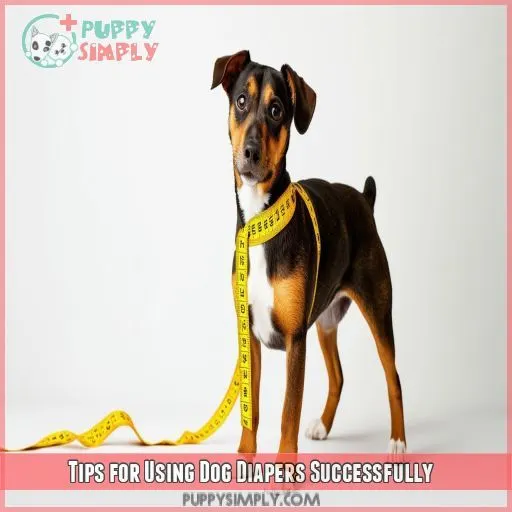 Tips for Using Dog Diapers Successfully