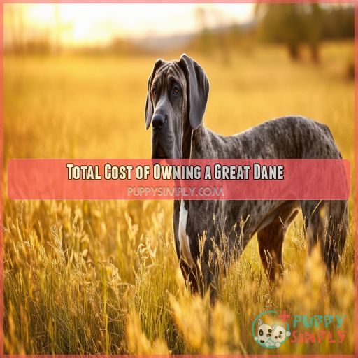 Total Cost of Owning a Great Dane