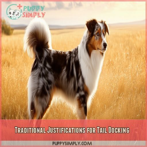 Traditional Justifications for Tail Docking Traditional Justifications for Tail Docking