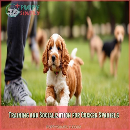 Training and Socialization for Cocker Spaniels