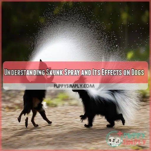 Understanding Skunk Spray and Its Effects on Dogs