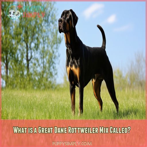 What is a Great Dane Rottweiler Mix Called