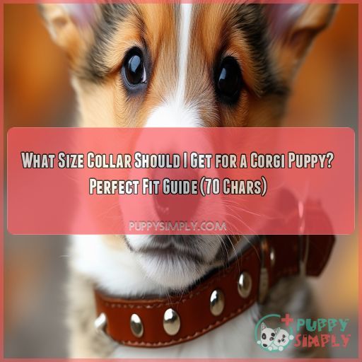 what size collar should i get for a corgi puppy