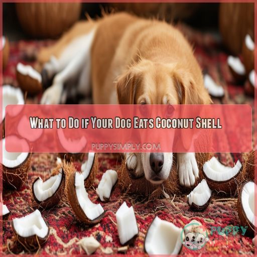 What to Do if Your Dog Eats Coconut Shell